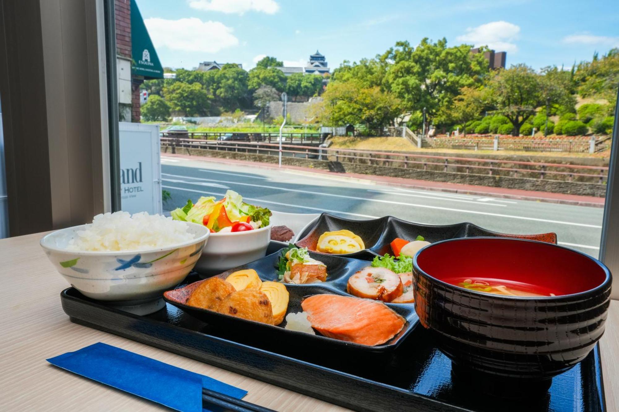 &And Comfy Hotel Kumamoto Jo View ภายนอก รูปภาพ